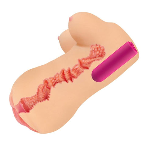 Clara Dual Layer Vibrating Realistic Male Stroker by Kokos - Masturbators and Strokers