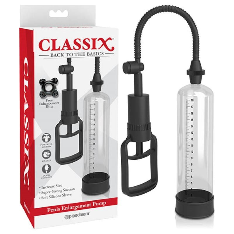 Classix Penis Enlargement Pump - - Pumps, Extenders and Sleeves