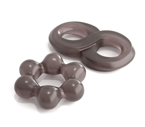 Classix Performance Stretchy Cock Ring Set - Stretchy Cock Rings