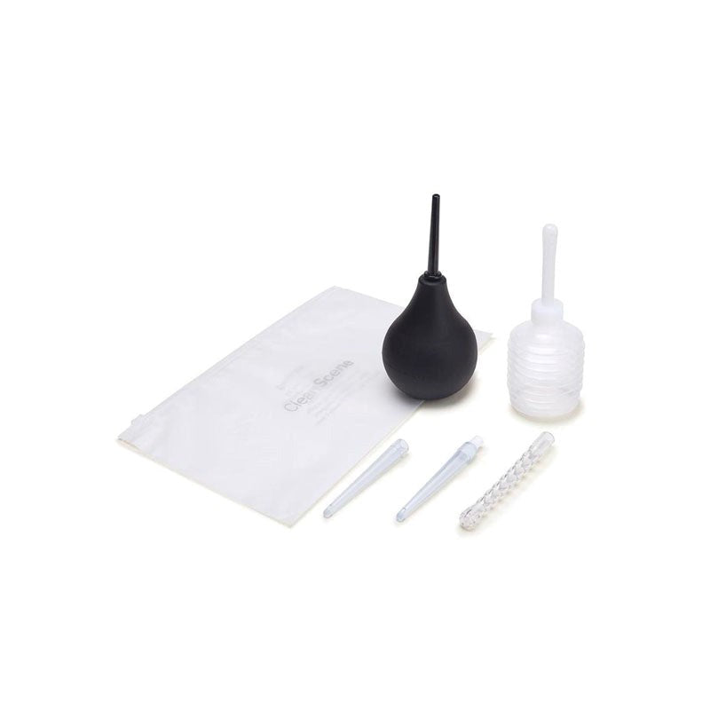 CleanScene 7 Piece Anal Douche Set - - Enemas and Douches