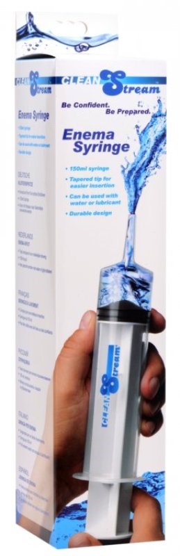 CleanStream 150ml Enema Syringe - - Enemas and Douches