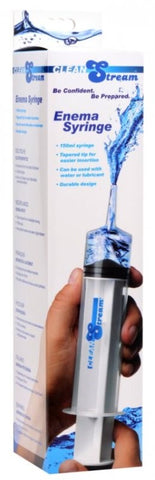 CleanStream Enema Syringe Cleanser Syringe by XR Brands - Enemas and Douches