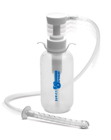 CleanStream Pump Action Enema Bottle with Nozzle - Anal Cleansing