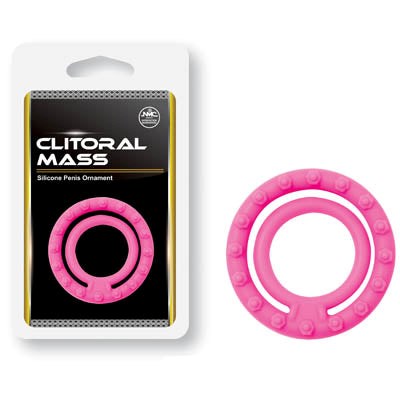 Clitoral Mass Silicone Penis Ornament - - Cock Rings