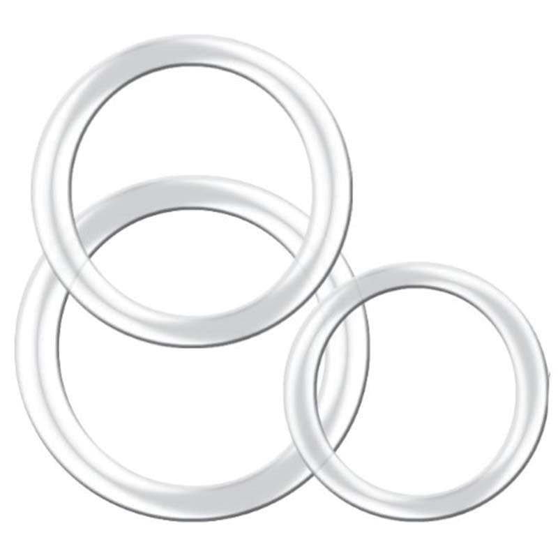 Cock & Ball Rings 3 Sizes - - Cock Ring Sets