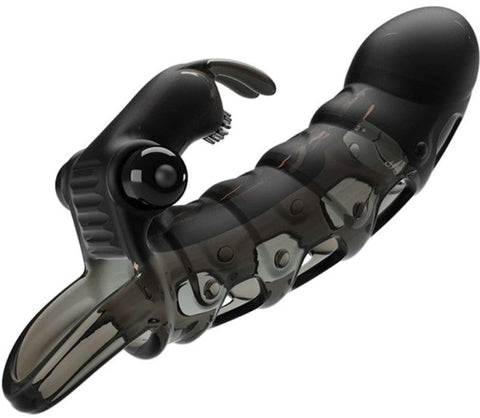Cock Sleeve Cuper Black Waterproof Penis Sleeve by Baile - Pumps, Extenders and Sleeves