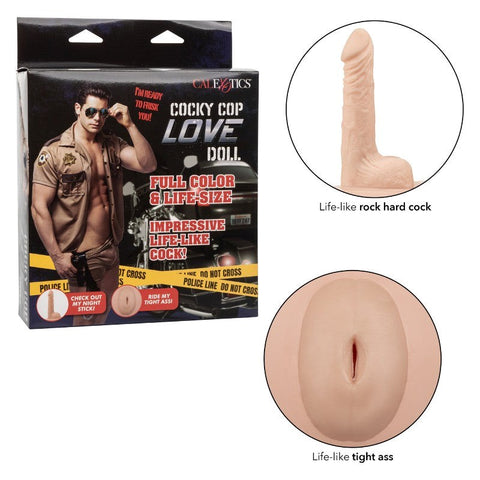 Cocky Cop Love Doll by California Exotics - Love Dolls