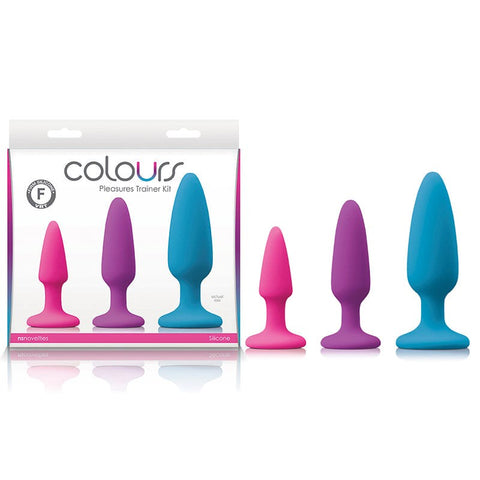 Colours Pleasures Trainer Kit Multicolor Butt Plug - Butt Plugs