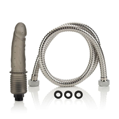 Shower Shot Dildo Shape Anal Douche by California Exotics - Enemas and Douches