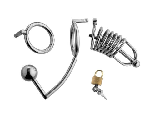 Condemned Penetration Chastity Cage by XR Brands - Penis Plugs