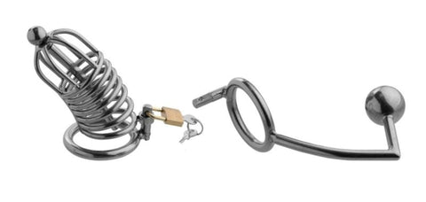 Condemned Penetration Chastity Cage by XR Brands - Penis Plugs