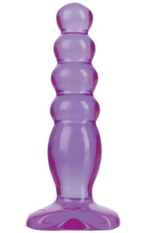 Crystal Jellies Anal Delight Purple - - Butt Plugs