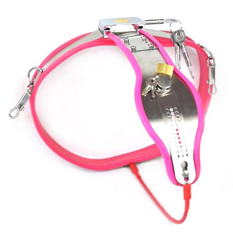 Small Curve-T Female Chastity Belt by BDStyle - Female Chastity