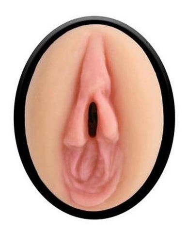Cyberskin Farrah's Deluxe Vibrating Male Stroker by Topco - Realistic Butts And Vaginas