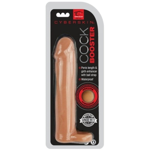 Cyberskin Cock Booster Penis Sheath by Topco - Pumps, Extenders and Sleeves