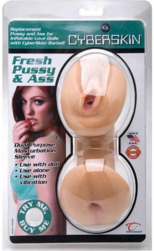 Cyberskin Fresh Pussy and Ass Light - - Masturbators and Strokers