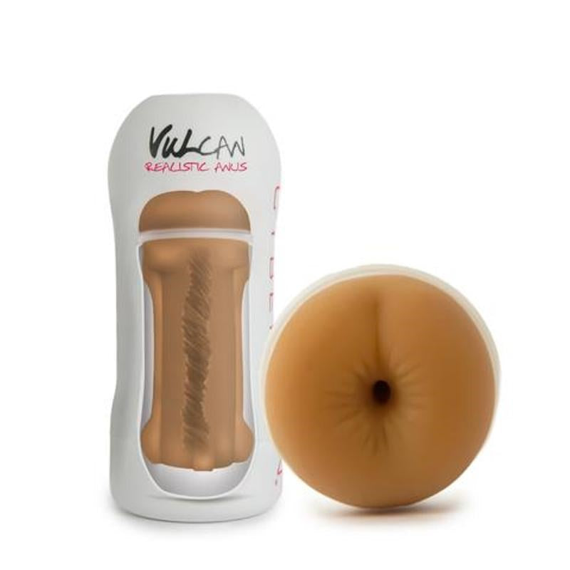 Cyberskin Vulcan Realistic Anus Mocha - - Masturbators and Strokers