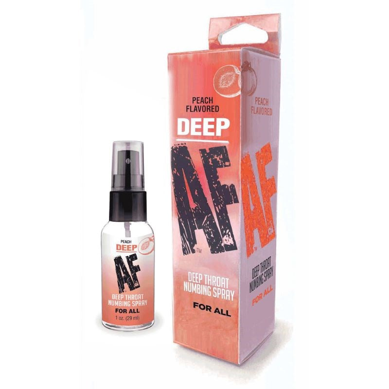 Deep AF - Numbing Throat Spray - 29 ml - - Delay and Excite Sprays