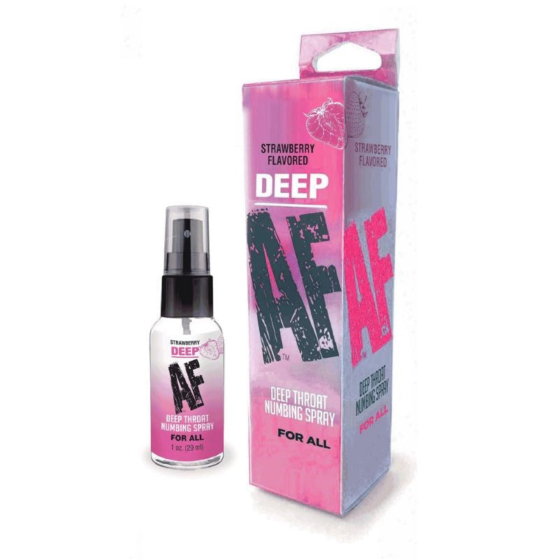 Deep AF - Numbing Throat Spray - 29 ml - - Delay and Excite Sprays