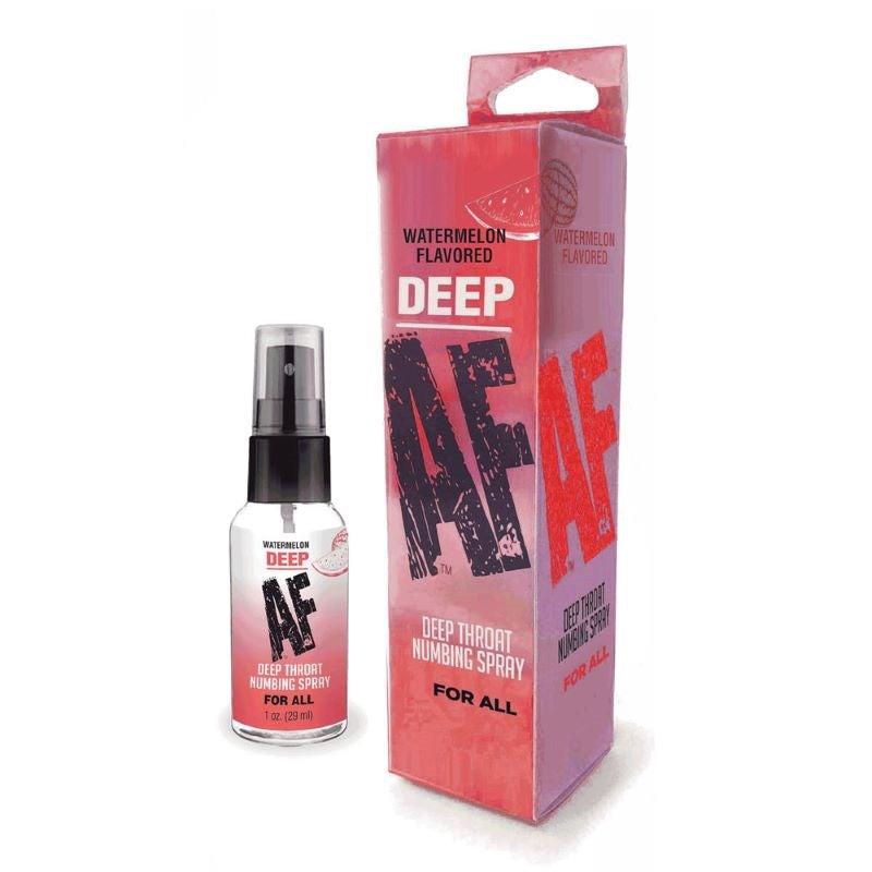 Deep AF - Numbing Throat Spray - 29 ml - - Delay and Excite Sprays