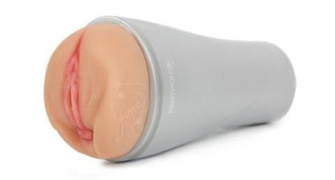 Deluxe Cyber Skin Vibrating Stroker by Topco - Realistic Butts And Vaginas