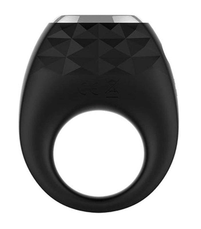 Diamonds by Playful The Prince Rechargeable Ring - - Stretchy Cock Rings