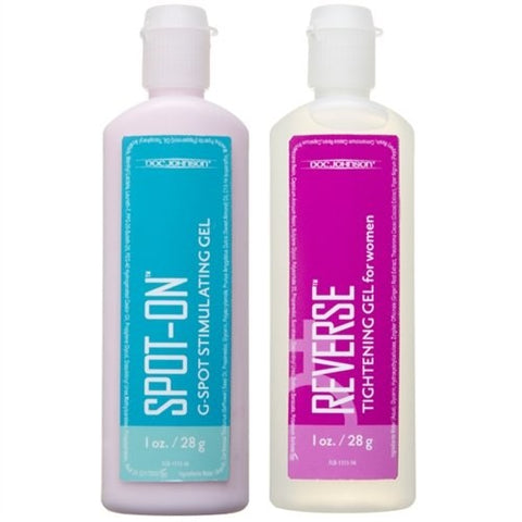 Spot-On Reverse for Women 2 Pack by Doc Johnson - Delay and Excite Sprays