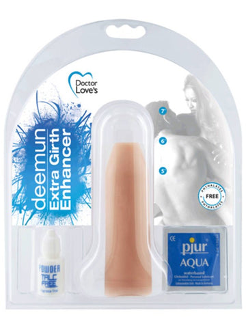 Doctor Love's Deemun Penis Girth Enhancer Light. x 5In - Pumps, Extenders and Sleeves