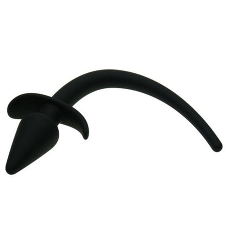Dog Tail Silicone Anal Plug Prostate Massager by BDStyle - Prostate Toys