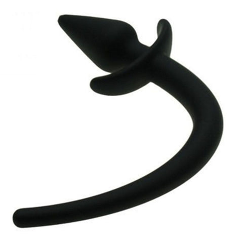 Dog Tail Silicone Anal Plug Prostate Massager by BDStyle - Prostate Toys