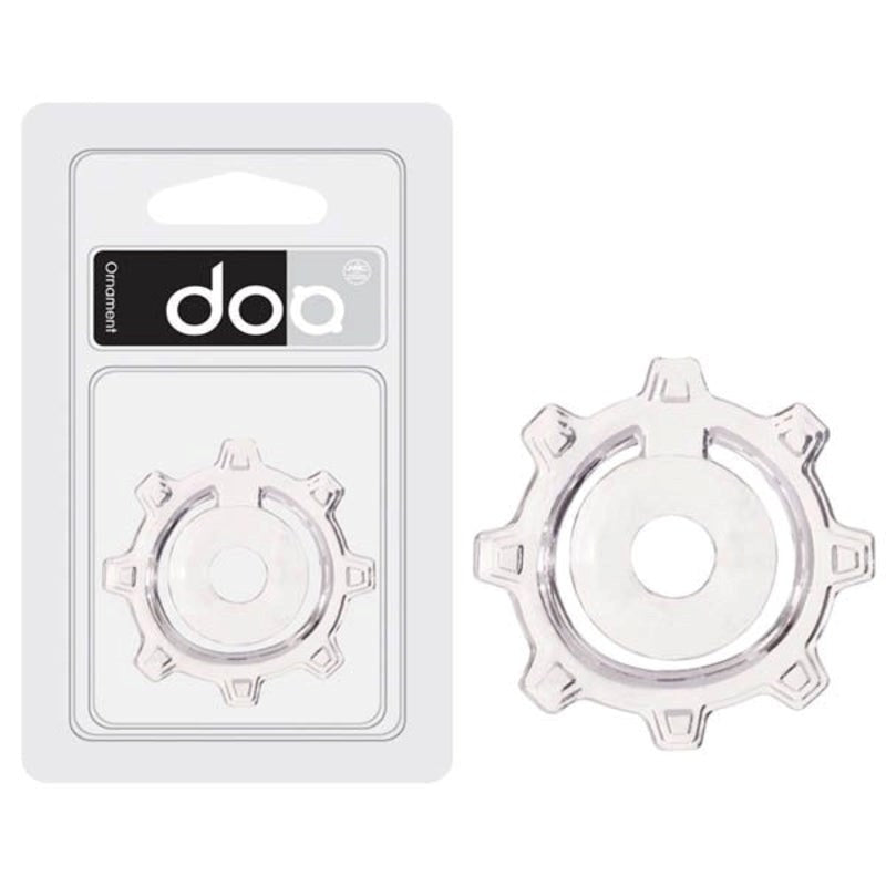 Doo Clear Cog Cock And Ball Rings - - Stretchy Cock Rings