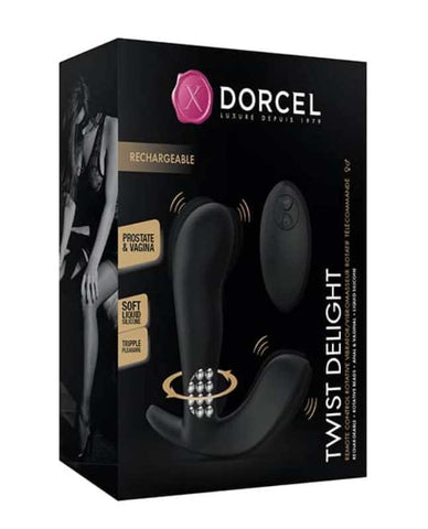 Dorcel Twist Delight Prostate Massager Remote Control - Prostate Toys