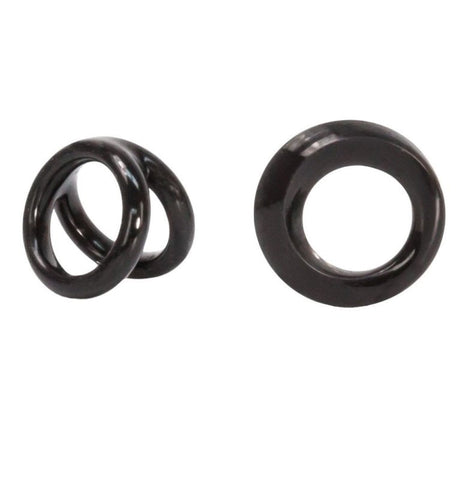 Double Loops Silicone Cockrings Set Cock Ring - Stretchy Cock Rings