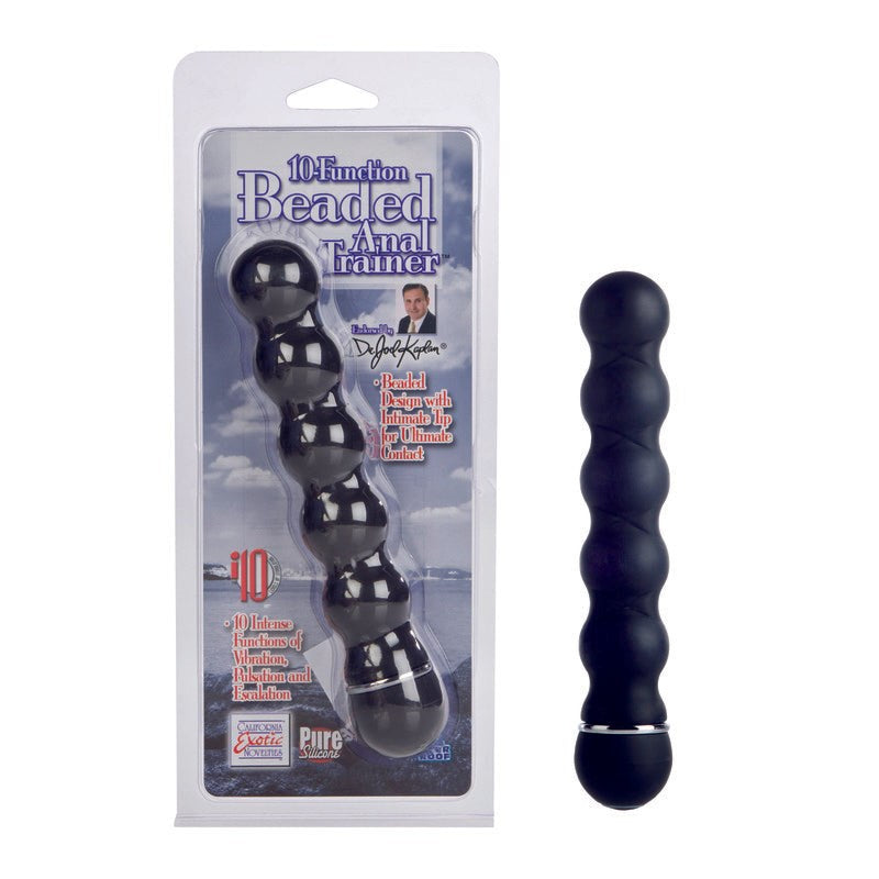 Dr. Joel Kaplan 10 Function Beaded Anal Trainer - - Prostate Toys