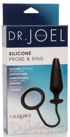 Dr. Joel Kaplan Silicone Anal Probe Cock Ring by CalExotics - Butt Plugs