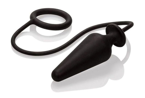Dr. Joel Kaplan Silicone Anal Probe Cock Ring by CalExotics - Butt Plugs
