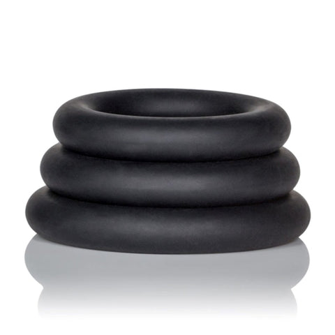 Dr. Joel Kaplan Silicone Support Rings by CalExotics - Cock Rings