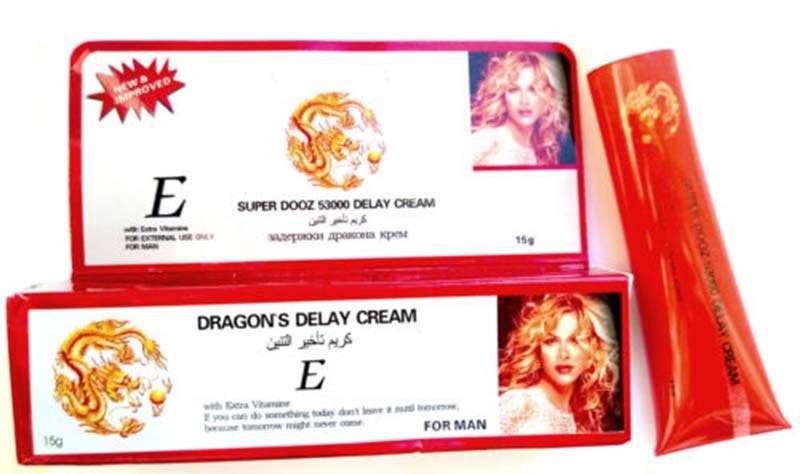 Dragon's Delay Cream - - Delay and Excite Sprays