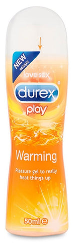 Play Warming Water Based Lubricant 50ml by Durex - Water Based Lubes
