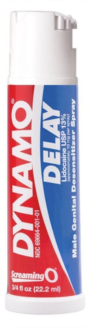 Dynamo Male Delay Spray for Men by Screaming O - Delay and Excite Sprays