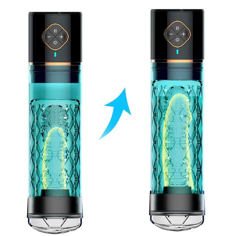 Electric Rotating PVC Penis Pump by BDStyle - Pumps, Extenders and Sleeves