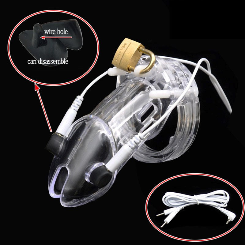 Electro Sex CB-6000 Male Chastity Device & Remote - - Male Chastity