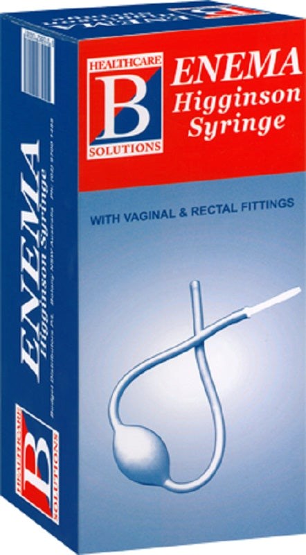 Enema Higginson Syringe - - Anal Cleansing