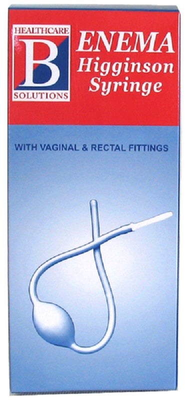 Enema Higginson Syringe - - Anal Cleansing