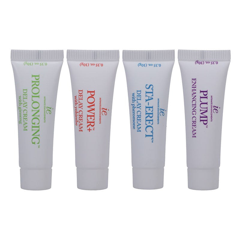 ENHANCE Pleasure Creams - 4-Pack - - Delay and Excite Sprays