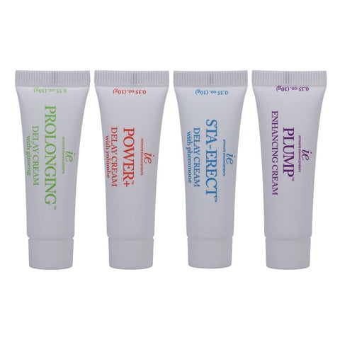 4 Pack ENHANCE Pleasure Creams by Doc Johnson - Delay and Excite Sprays