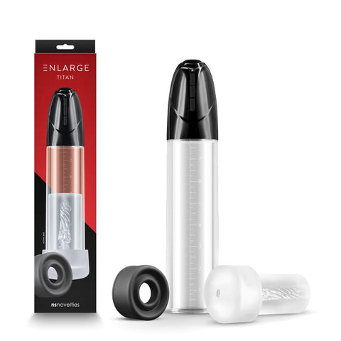 Enlarge Titan Pump Rechargeable Pleasure by NS Novelties - Pumps, Extenders and Sleeves