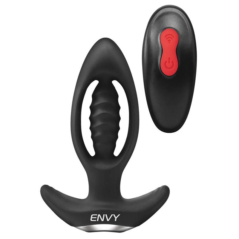 ENVY Enticer Expander Butt Plug with Remote - - Anal Vibrators