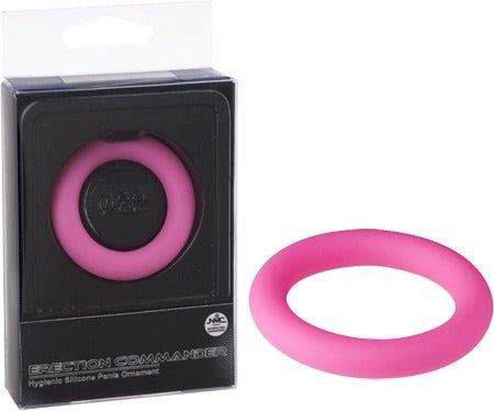 Erection Commander Cock Ring Pink - 42MM - Cock Rings