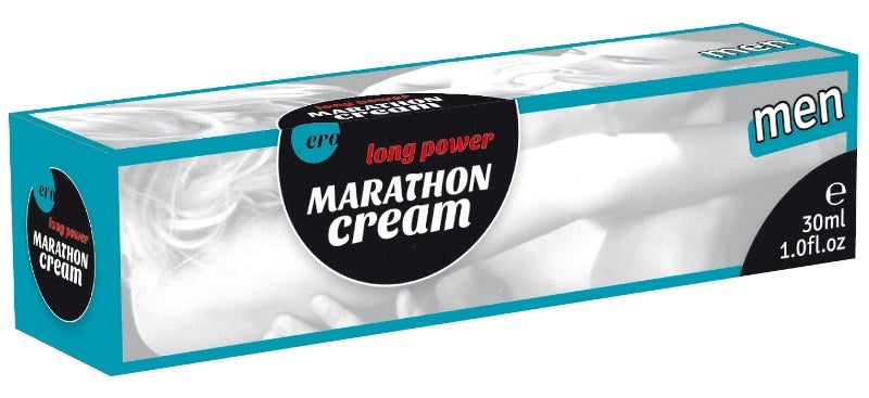 Ero Marathon Long Power Cream for Men 30ml - - Delay and Excite Sprays